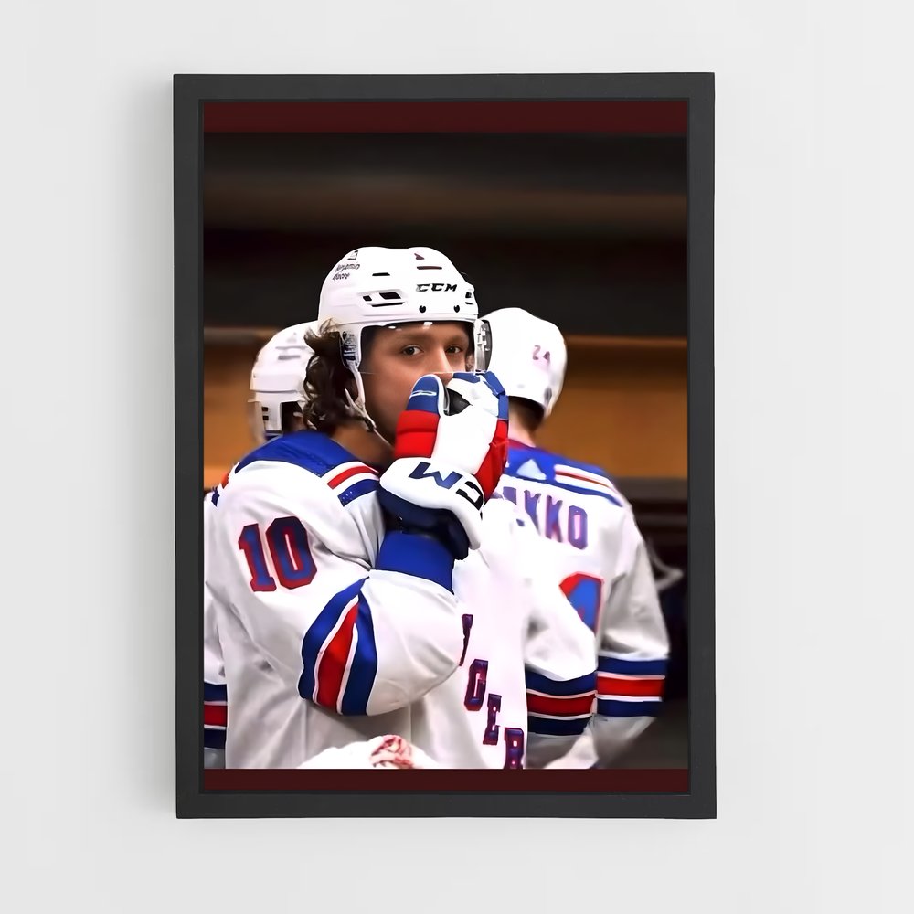 Poster L'Étreinte de l'Hockey – affiche Hockey sur glace (vue 2)